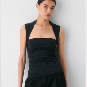 Aritzia Original Contour Flourish Top